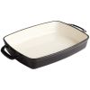 Vogue Cook Like A Pro 3-Piece Cast Iron Casserole Dish Set