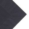 Duni Lunch Napkin Black 33x33cm 3ply 1/4 Fold (Pack of 1000)