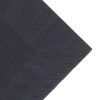 Duni Lunch Napkin Black 33x33cm 3ply 1/4 Fold (1000 Pack)