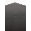 Black Square Table with Aluminium Legs 750mm