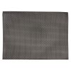 APS PVC placemat Silver And Grey (6 pack)