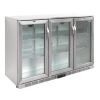 Polar G-Series Back Bar Cooler with Hinged Doors Stainless Steel 330Ltr
