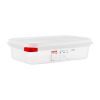 Araven Polypropylene 1/4 Gastronorm Food Containers 1.8Ltr (4 pack)
