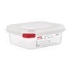 Araven Polypropylene 1/6 Gastronorm Food Storage Containers 1.1Ltr (4 pack)