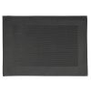 APS PVC Placemat Fine Band Frame Black (Pack of 6)
