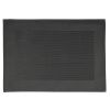 APS PVC Placemat Fine Band Frame Black (6 pack)