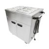 Parry Mobile Servery with Bain Marie Top 1887