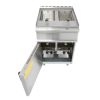 Parry Twin Tank Twin Basket Free Standing Gas Fryer PDGF