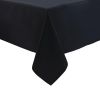 Occasions Tablecloths Black Polyester