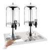 Olympia Double Juice Dispenser with Drip Tray