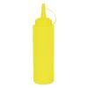 Vogue Yellow Squeeze Sauce Bottle 8oz