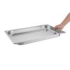 Vogue Stainless Steel 1/1 Gastronorm Tray 40mm