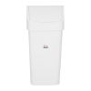 SYR Lucy Swing Top Bin White 50Ltr