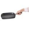 Vogue Square Cast Iron Ribbed Skillet Pan 241mm