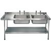 KWC DVS Double Sink Left Hand Drainer