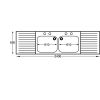 KWC DVS Double Sink Two Drainers