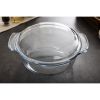 Pyrex Round Glass Casserole Dish 3.75Ltr