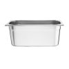 Vogue Stainless Steel Gastronorm Tray Set 8 x 1/3