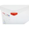 Araven Polypropylene 1/4 Gastronorm Food Containers 4.3Ltr (4 pack)
