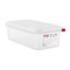 Araven Polypropylene 1/3 Gastronorm Food Container 4Ltr (4 pack)
