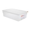 Araven Polypropylene 1/1 Gastronorm Food Storage Box 21Ltr (4 pack)
