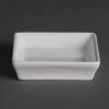 Olympia Flat Square Miniature Dishes 80mm (12 Pack)