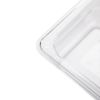 Vogue Polycarbonate 1/4 Gastronorm Container 65mm Clear