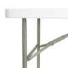 Bolero PE Rectangular Folding Table White 4ft (Single)