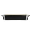 Vogue Black Cast Iron Roasting Dish Large