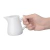 Olympia Whiteware Cream and Milk Jugs 170ml 6oz (6 pack)