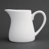 Olympia Whiteware Cream and Milk Jugs 212ml (6 Pack)