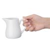 Olympia Whiteware Cream and Milk Jugs 212ml (6 Pack)