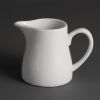 Olympia Whiteware Cream and Milk Jugs 305ml (6 Pack)