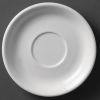Olympia Whiteware Cappuccino Saucers 180mm (12 Pack)