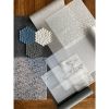 Steelite Modern Twist Silicone Table Runner Silver Stream 356x180mm(Box 3)(Direct)