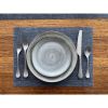 Steelite Modern Twist Silicone Placemat Denim Blue 305x400mm (12 Pack)