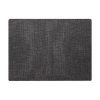 Steelite Modern Twist Silicone Placemat Black Grey 305x400mm (Pack of 12)