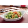 Olympia Whiteware Oval Eared Dishes 204mm (6 pack)