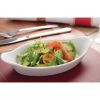 Olympia Whiteware Oval Eared Dishes 204mm (Pack of 6)