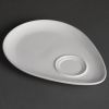 Olympia Whiteware Snack Plates 240mm (12 pack)