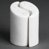 Olympia Whiteware Yin Yang Salt and Pepper Sets 95mm (12 pack)