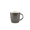 GenWare Porcelain Matt Black Cosy Mug 35cl/ 12.3oz - Pack of 6