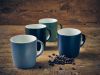 GenWare Porcelain Matt Grey Cosy Mug 35cl/ 12.3oz - Pack of 6