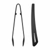 Black Silicone Tongs 29cm