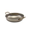 GenWare Vintage Steel Round Dish 22 x 5cm - Pack of 6