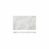 White Marble Agra Melamine GN1/3 Slab 32.5 x 17.6cm