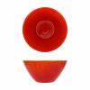 Orange Glazed Melamine Casablanca Bowl 20.5 x 9.5cm