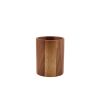 GenWare Acacia Wood Cutlery Cylinder