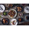 Genware Porcelain Low Presentation Plate 18cm/ 7