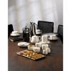 Genware Porcelain Contemporary Teapot 45cl/ 16oz - Pack of 6